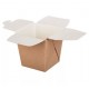 Коробка для лапши WOK 700 мл,  81/101х81/101х106 мм, крафт картон