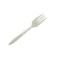 Вилка биоразлагаемая белая, 180 мм, кукурузный крахмал, ECO Fork  (50 штук)