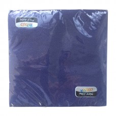Салфетки двухслойные 33х33 New Line COLOR, 20 листов, СИНИЙ