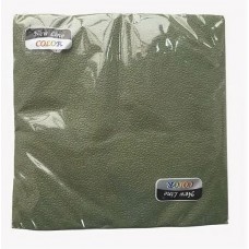 Салфетки двухслойные 33х33 New Line COLOR, 20 листов, ЗЕЛЕНЫЙ