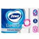 Туалетная бумага "Zewa Deluxe, белая, 1х12 рул, 3 слоя
