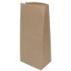 Пакет бумажный "на вынос" 140х95х305 мм крафт 70 г/м3