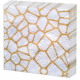 Салфетки трехслойные 33х33 Gold Color, 20 листов, ЗОЛОТАЯ ВУАЛЬ