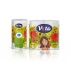 Бумага туалетная двухслойная "VETA AROMA"  на втулке, ароматизированная, 1х4 рулона ТРОПИЧЕСКИЙ САД
