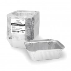 Форма алюминиевая 1670 мл L-край, 259х188 мм, дно 214х142 мм, высота 59 мм (1 штука)